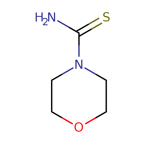 NC(=S)N1CCOCC1