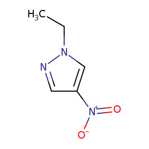 [O-][N+](=O)c1cn(nc1)CC