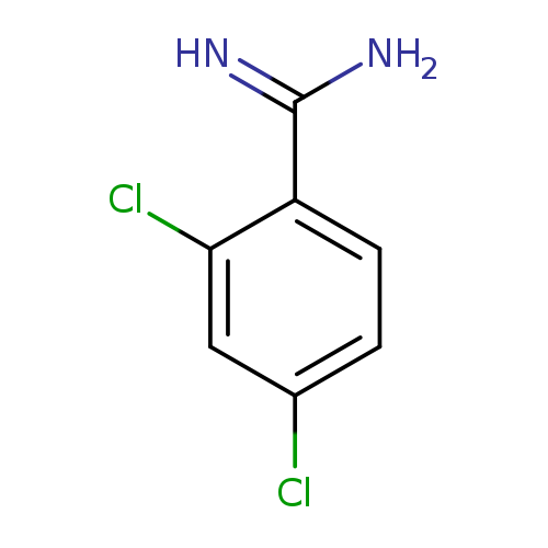 Clc1ccc(c(c1)Cl)C(=N)N