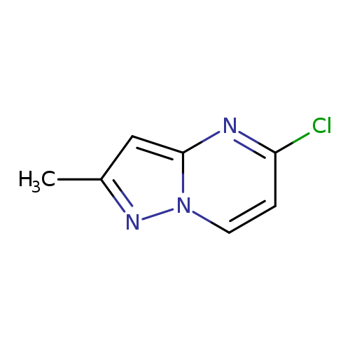 Clc1ccn2c(n1)cc(n2)C