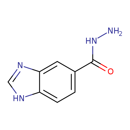 NNC(=O)c1ccc2c(c1)nc[nH]2