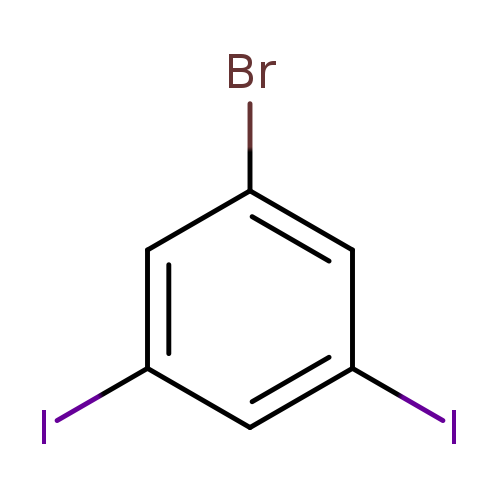 Brc1cc(I)cc(c1)I