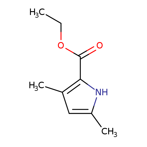 CCOC(=O)c1[nH]c(cc1C)C