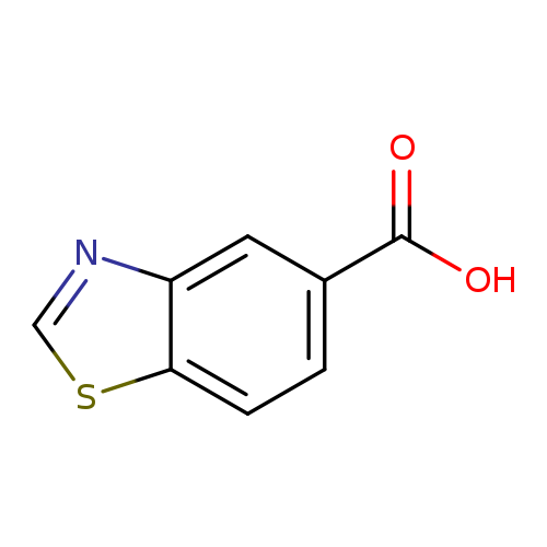 OC(=O)c1ccc2c(c1)ncs2