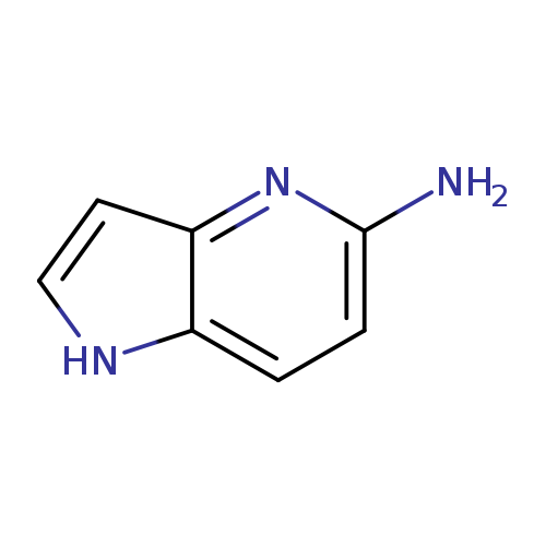 Nc1ccc2c(n1)cc[nH]2