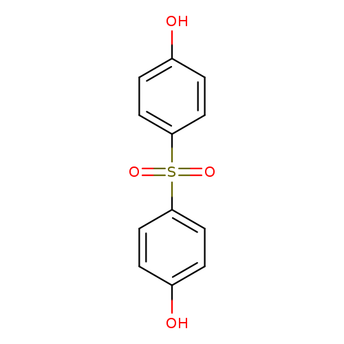 Oc1ccc(cc1)S(=O)(=O)c1ccc(cc1)O