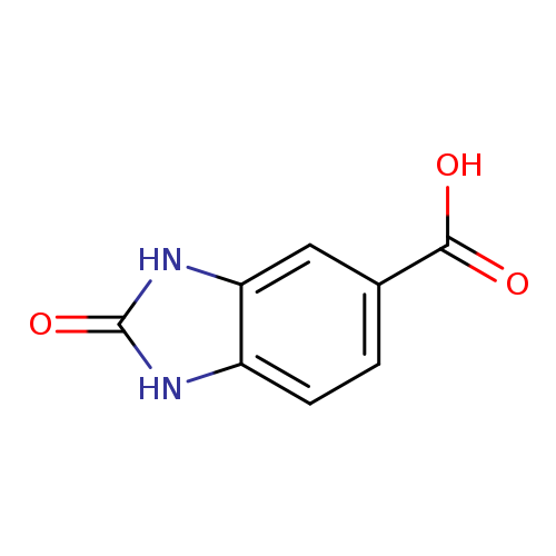 OC(=O)c1ccc2c(c1)[nH]c(=O)[nH]2