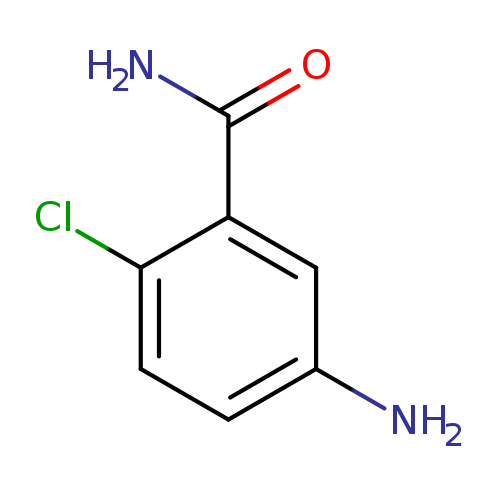 Nc1ccc(c(c1)C(=O)N)Cl