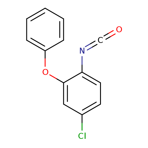 O=C=Nc1ccc(cc1Oc1ccccc1)Cl