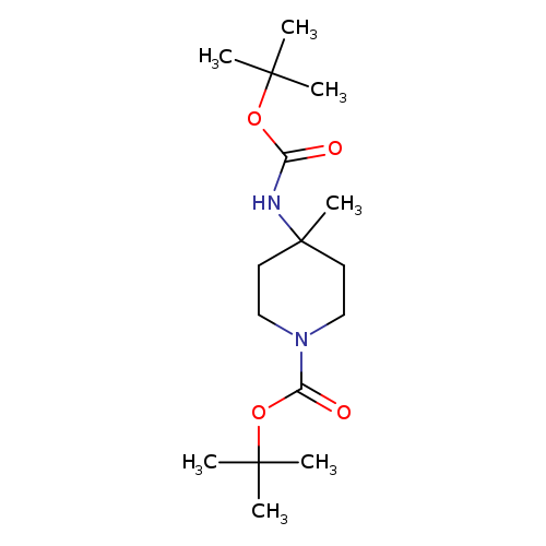 O=C(NC1(C)CCN(CC1)C(=O)OC(C)(C)C)OC(C)(C)C