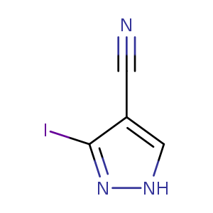 Ic1n[nH]cc1C#N