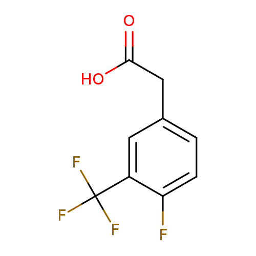OC(=O)Cc1ccc(c(c1)C(F)(F)F)F
