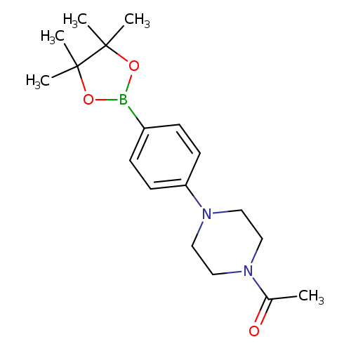 CC(=O)N1CCN(CC1)c1ccc(cc1)B1OC(C(O1)(C)C)(C)C