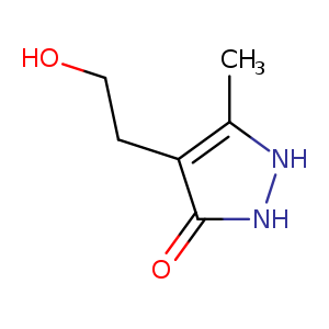 OCCc1c(C)[nH][nH]c1=O