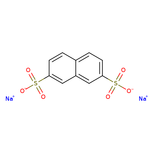 [O-]S(=O)(=O)c1ccc2c(c1)cc(cc2)S(=O)(=O)[O-].[Na+].[Na+]