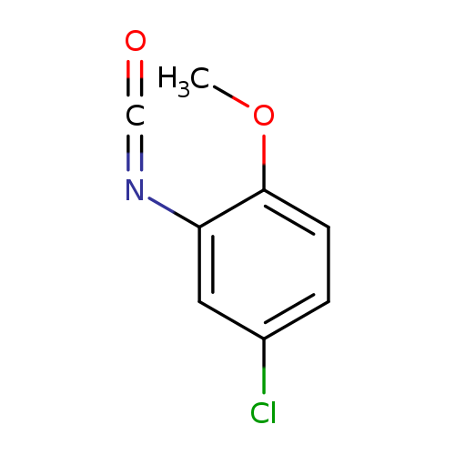 COc1ccc(cc1N=C=O)Cl