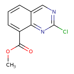 COC(=O)c1cccc2c1nc(Cl)nc2