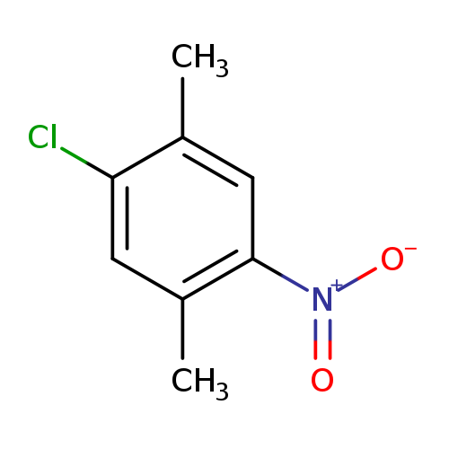 Cc1cc([N+](=O)[O-])c(cc1Cl)C