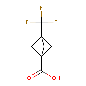 OC(=O)C12CC(C1)(C2)C(F)(F)F