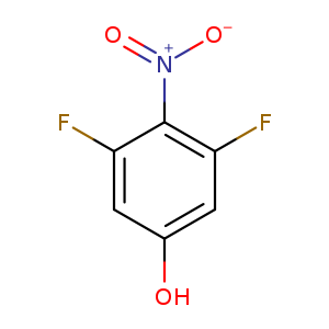 Fc1cc(O)cc(c1[N+](=O)[O-])F