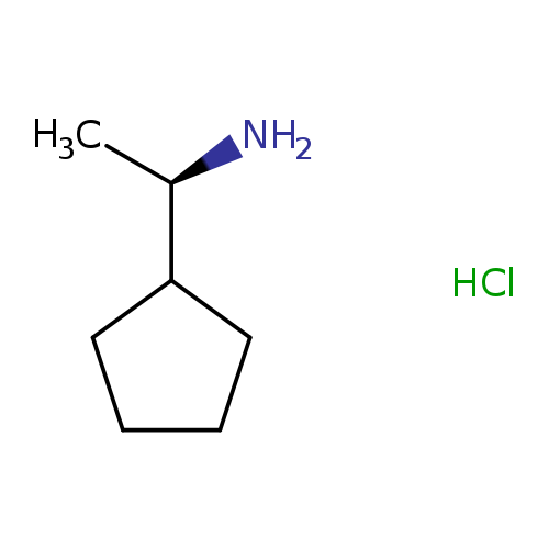 C[C@H](C1CCCC1)N.Cl