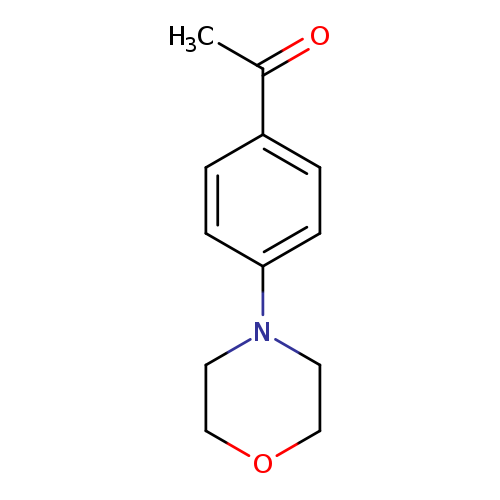 CC(=O)c1ccc(cc1)N1CCOCC1