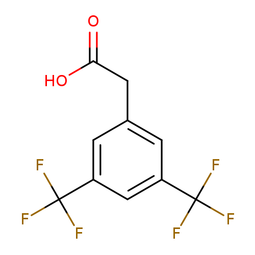 OC(=O)Cc1cc(cc(c1)C(F)(F)F)C(F)(F)F