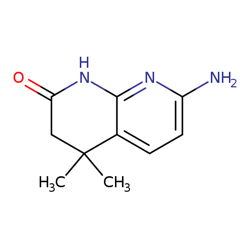 O=C1CC(C)(C)c2c(N1)nc(cc2)N