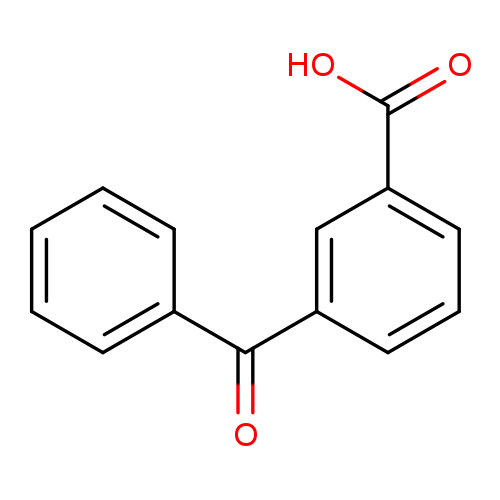 O=C(c1cccc(c1)C(=O)O)c1ccccc1