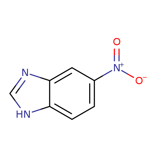 [O-][N+](=O)c1ccc2c(c1)nc[nH]2