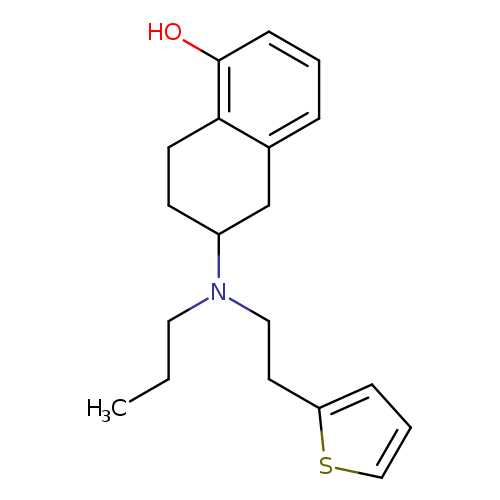 CCCN(C1CCc2c(C1)cccc2O)CCc1cccs1