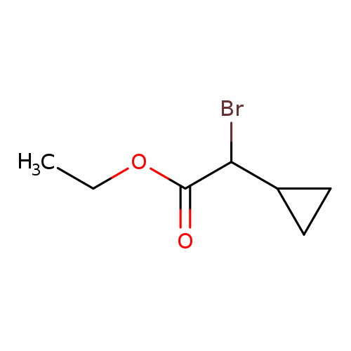 CCOC(=O)C(C1CC1)Br