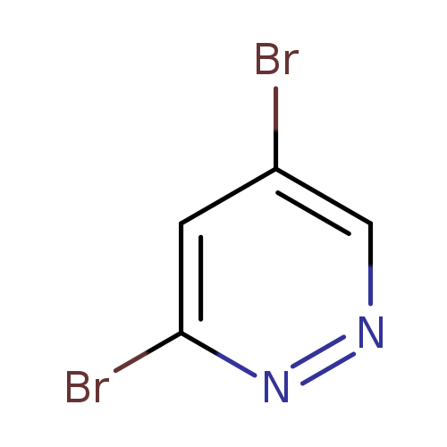 Brc1cnnc(c1)Br