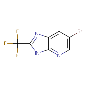 Brc1cnc2c(c1)nc([nH]2)C(F)(F)F