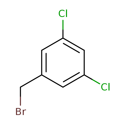 BrCc1cc(Cl)cc(c1)Cl