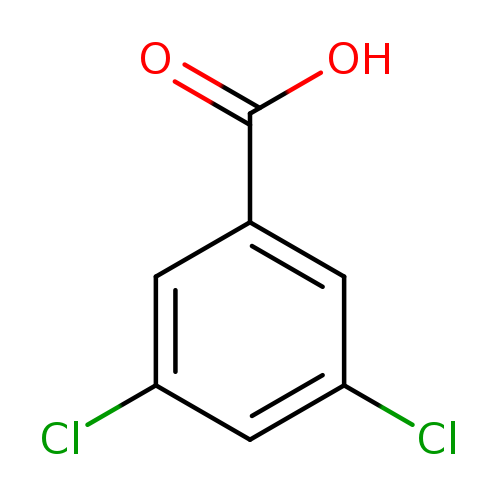 OC(=O)c1cc(Cl)cc(c1)Cl