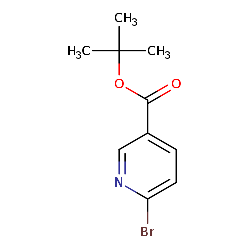 Brc1ccc(cn1)C(=O)OC(C)(C)C