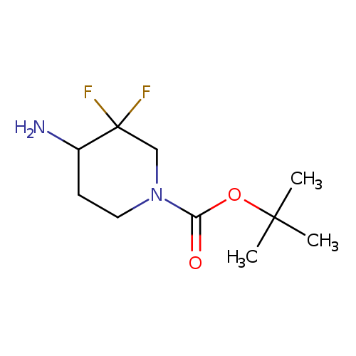 O=C(N1CCC(C(C1)(F)F)N)OC(C)(C)C