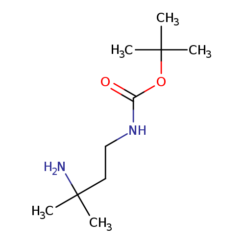 O=C(OC(C)(C)C)NCCC(N)(C)C