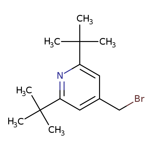 BrCc1cc(nc(c1)C(C)(C)C)C(C)(C)C