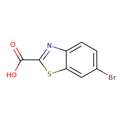 Brc1ccc2c(c1)sc(n2)C(=O)O