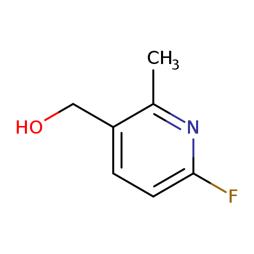 Cc1nc(F)ccc1CO