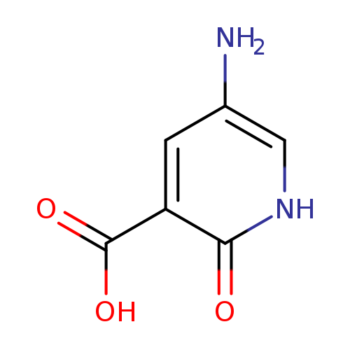 Nc1c[nH]c(=O)c(c1)C(=O)O