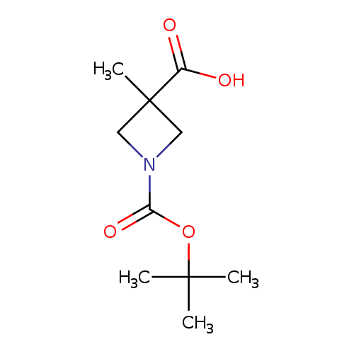 O=C(N1CC(C1)(C)C(=O)O)OC(C)(C)C