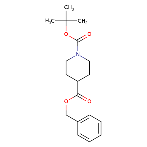 O=C(C1CCN(CC1)C(=O)OC(C)(C)C)OCc1ccccc1