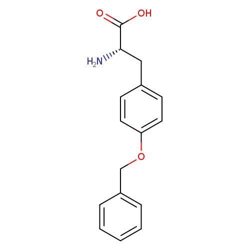 N[C@H](C(=O)O)Cc1ccc(cc1)OCc1ccccc1