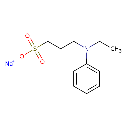 CCN(c1ccccc1)CCCS(=O)(=O)[O-].[Na+]