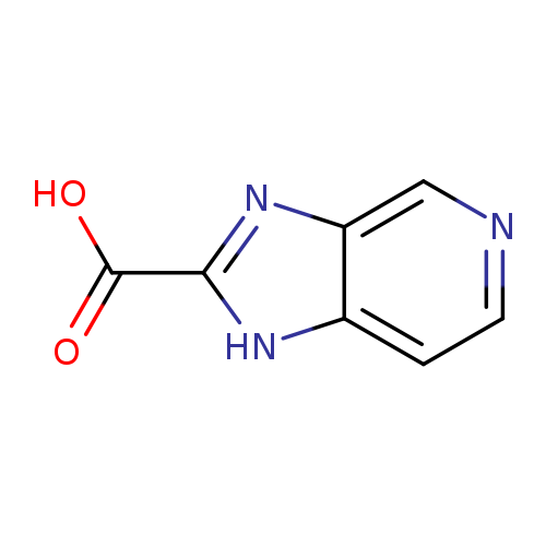 OC(=O)c1nc2c([nH]1)ccnc2