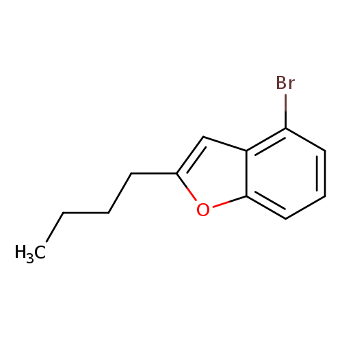 CCCCc1oc2c(c1)c(Br)ccc2