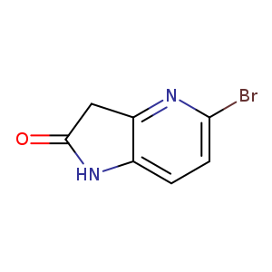 Brc1ccc2c(n1)CC(=O)N2